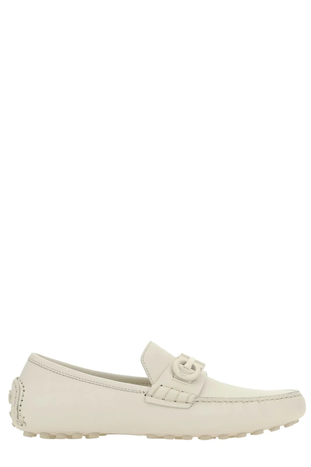 Salvatore Ferragamo Gancini Ornament Loafers | Cettire Global