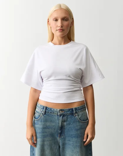 Cinched Short Sleeve Top | Glassons (Australia)