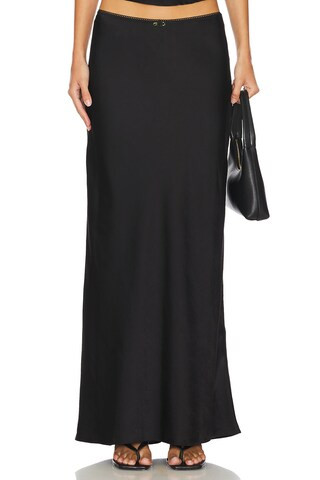 NIA Ravello Skirt in Black from Revolve.com | Revolve Clothing (Global)