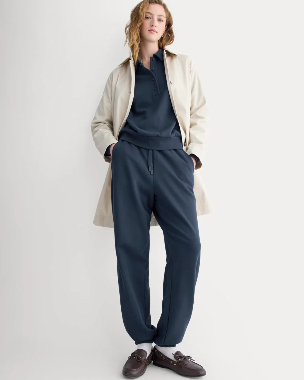 Lightweight Terry Jogger | Navy | Everlane
