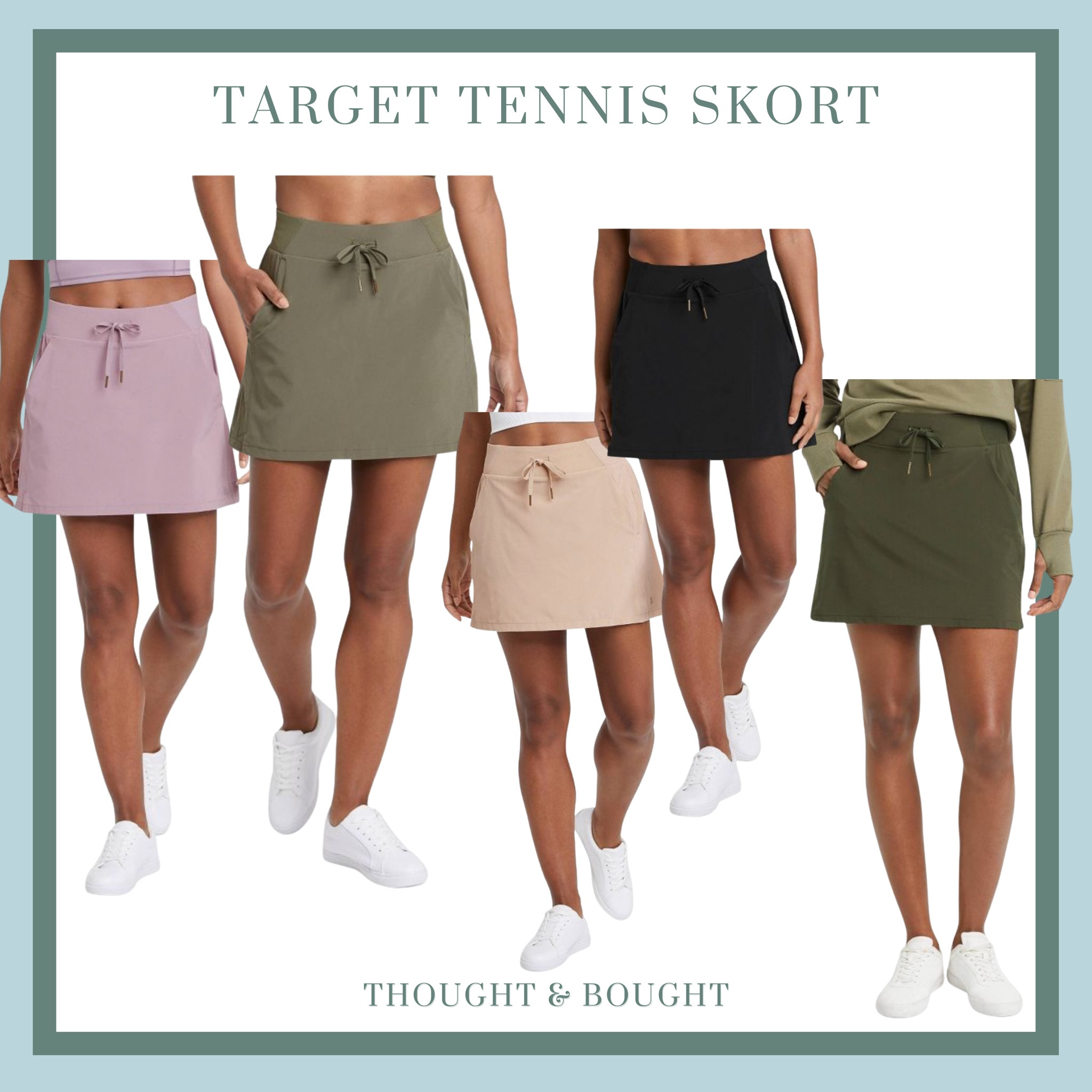 Tennis skirt from target is SO GOOD! For reference, I wear a size L  

#LTKstyletip #LTKunder50 #LTKfit