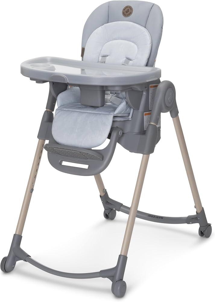 Maxi-Cosi Minla 6-in-1 High Chair for Babies & Toddlers, Portable Foldable Highchair, EcoCare Fab... | Amazon (US)