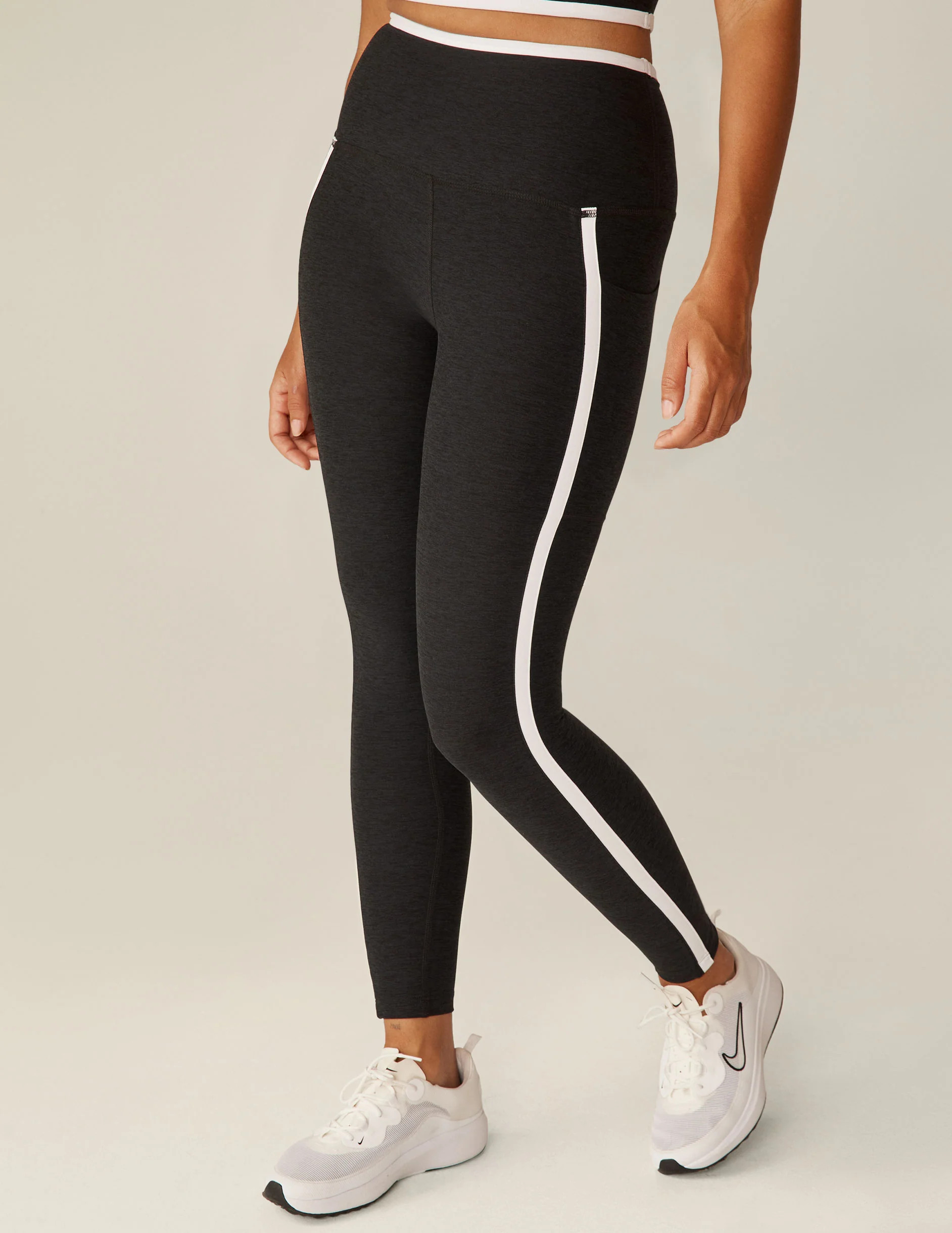 Spacedye New Moves High Waisted Midi Legging | Beyond Yoga