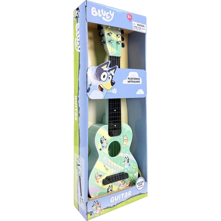 20" Bluey Guitar w/ Pick - Sisters | Walmart (US)