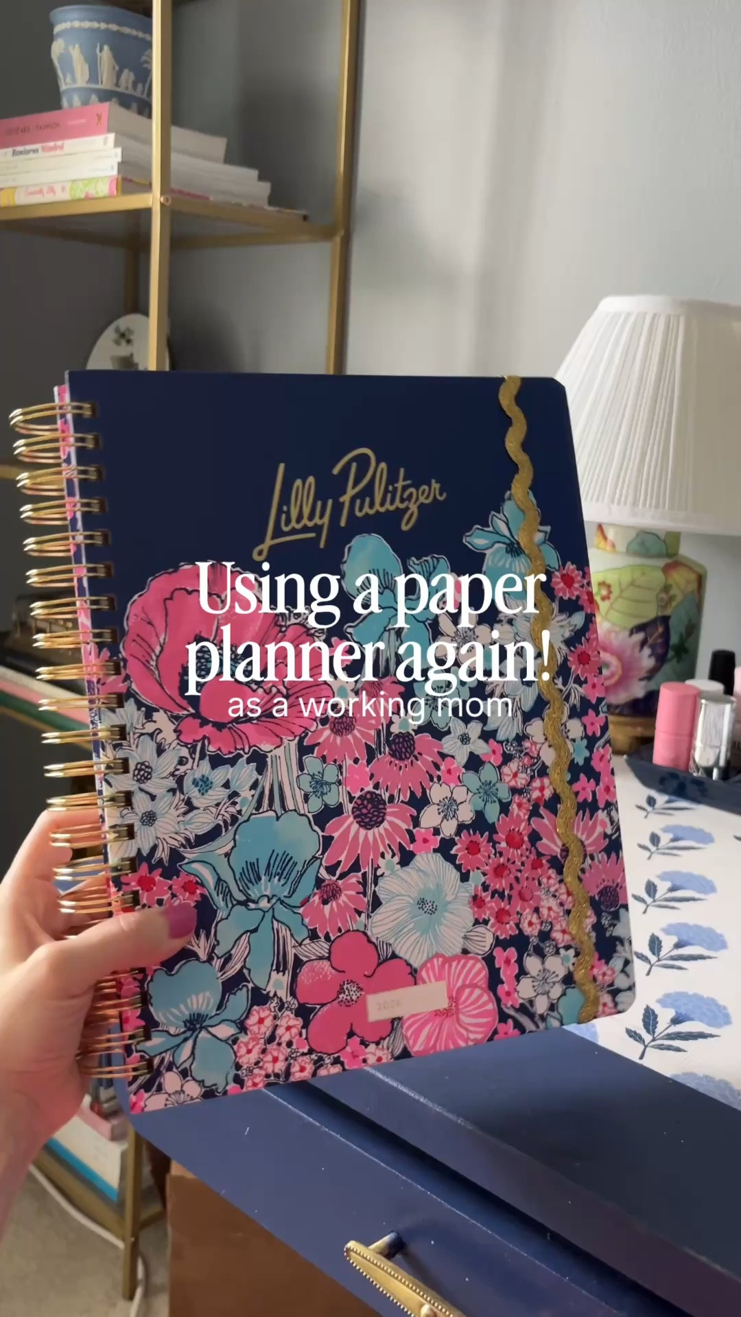 Using a paper planner again as a working mom, with a tried and true Lilly agenda! 🩷

#LTKmomlife