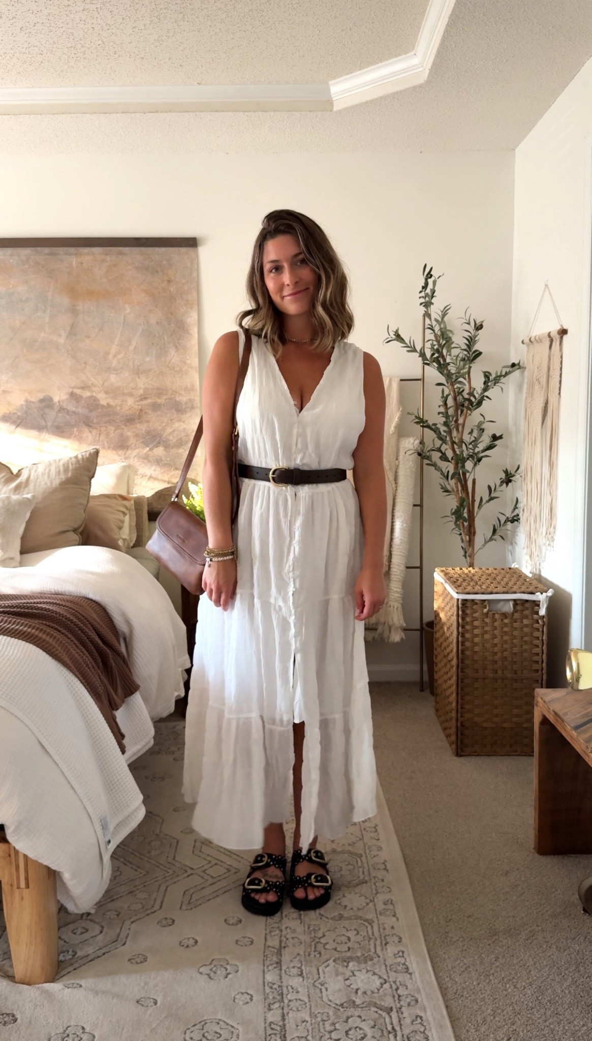 The cutest concert outfit 🫶❤️

I’m wearing a medium in the dress but could’ve totally ordered a small because it’s pretty oversized! The sandals are 40% off right now :) 

#LTKStyleTip #LTKFindsUnder50 #LTKFindsUnder100