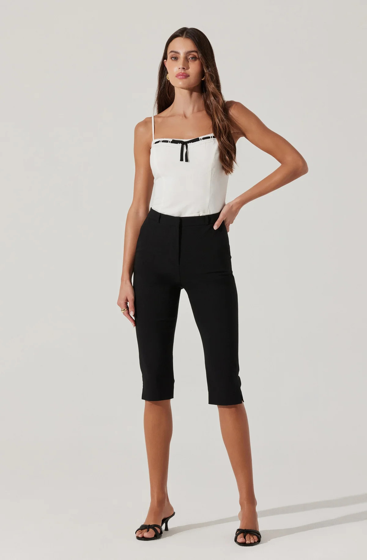 Cardin Slim Fit Capri Pants | ASTR The Label (US)