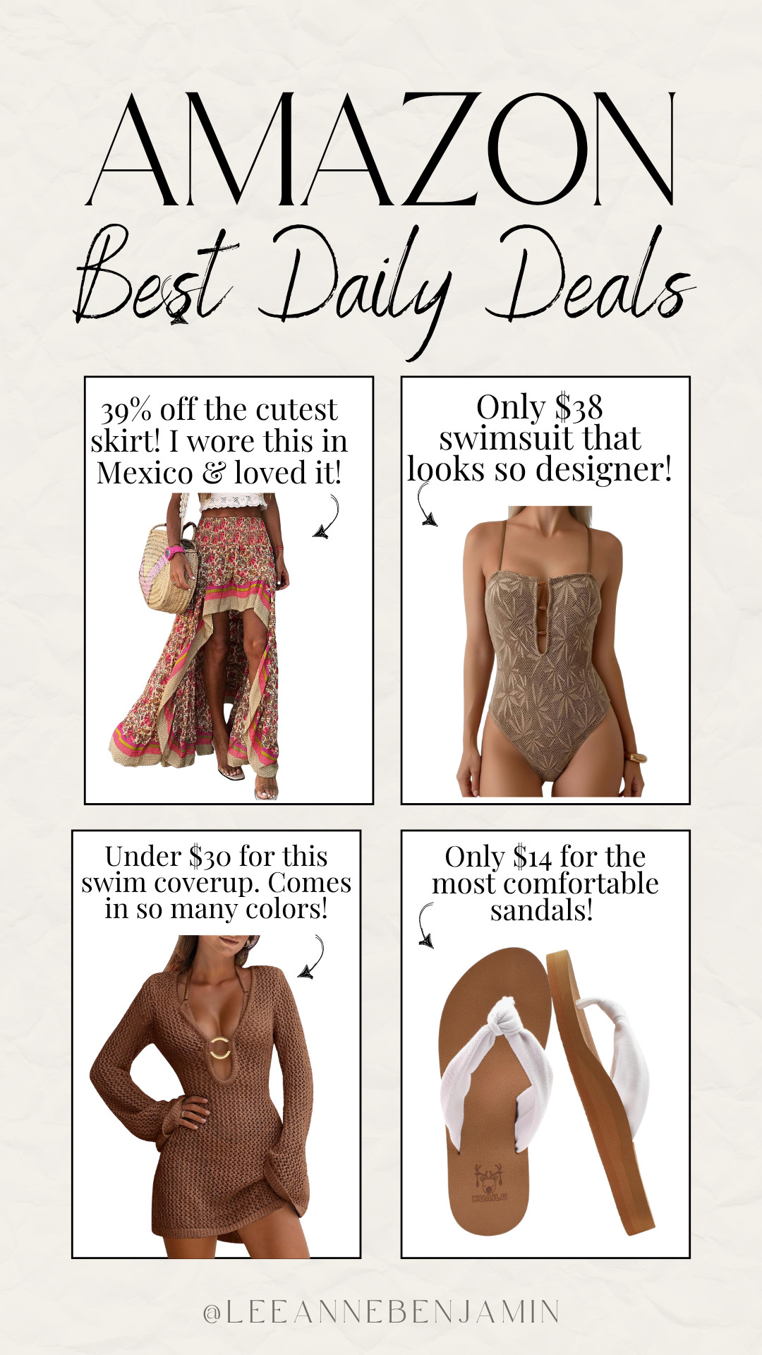 Best daily deals on Amazon today!  

 #LTKSaleAlert #LTKSwim #LTKTravel