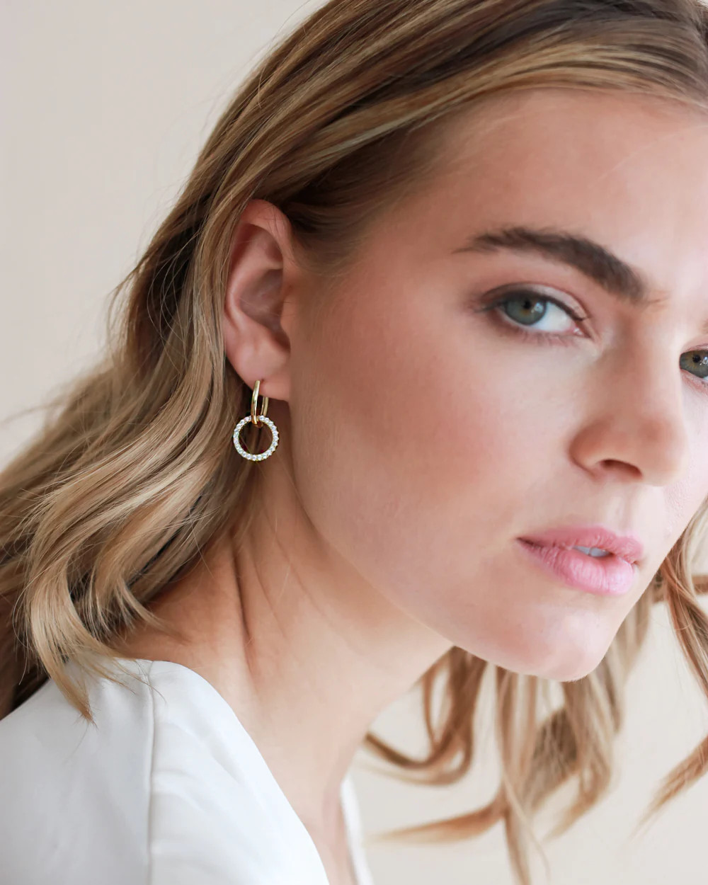 2 in 1 CZ Hoops | Dareth Colburn