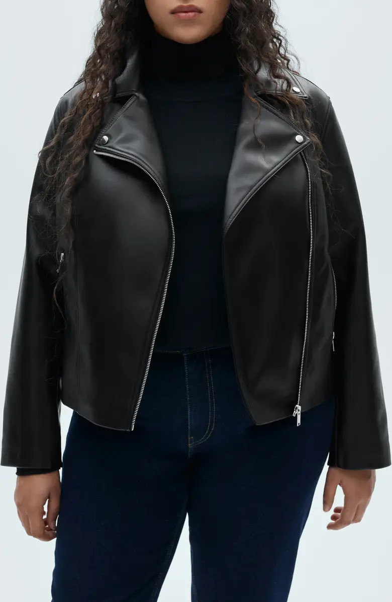 Faux Leather Moto Jacket | Nordstrom