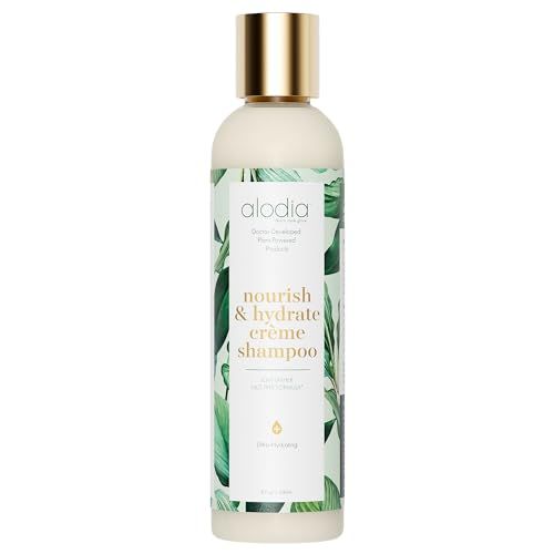 ALODIA Nourish & Hydrate Creme' Shampoo - 8 oz - Low Lather & Nut-Free Clarifying Shampoo for Bui... | Amazon (US)