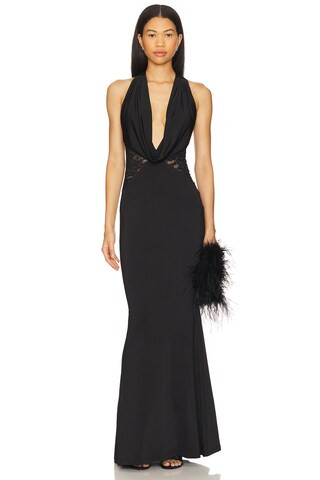 Nookie Lala Gown in Black from Revolve.com | Revolve Clothing (Global)
