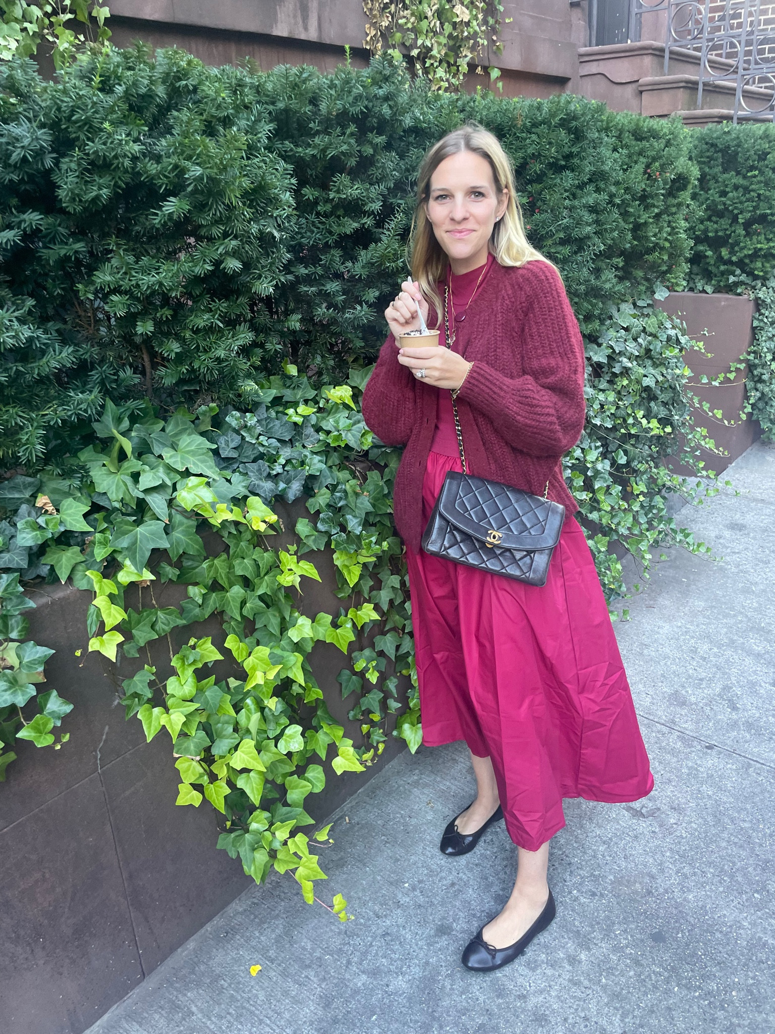 This dress will be your best friend all of fall - great casual, work, dinner with friends, maternity dress 
Cranberry, olive green, brown, black, blue - lots of colors

#LTKStyleTip #LTKBump #LTKFindsUnder50