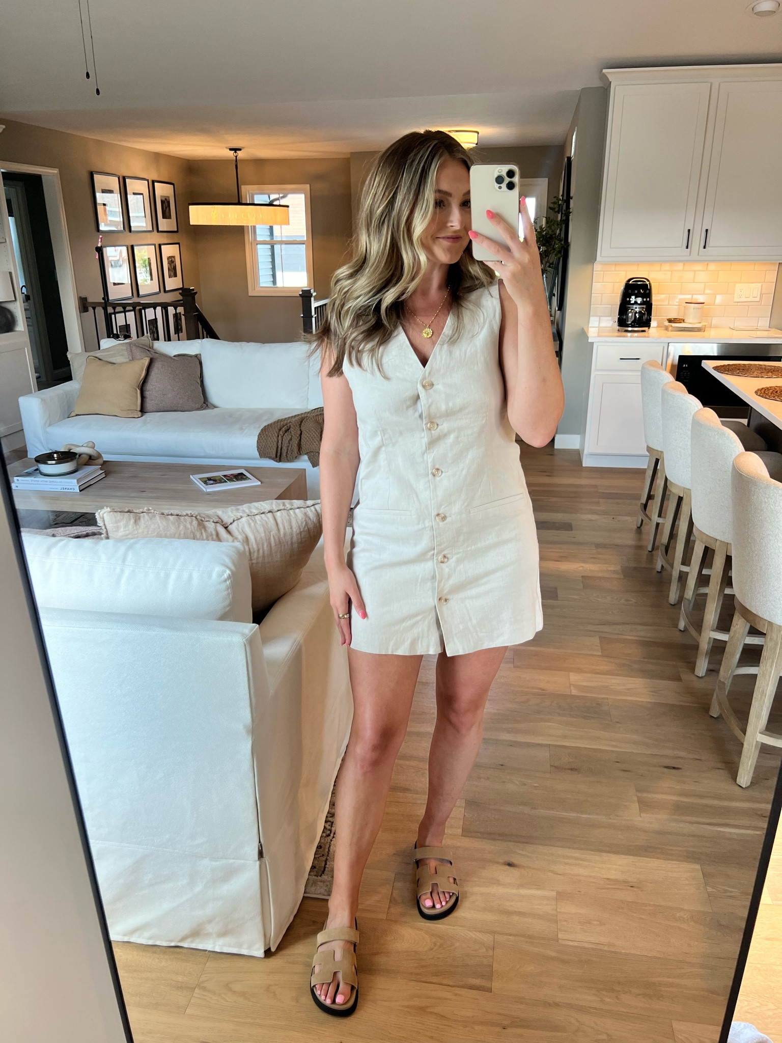 Size: M 
Color: Grey
The cutest linen vest dress for summer! 

#LTKStyleTip #LTKSeasonal