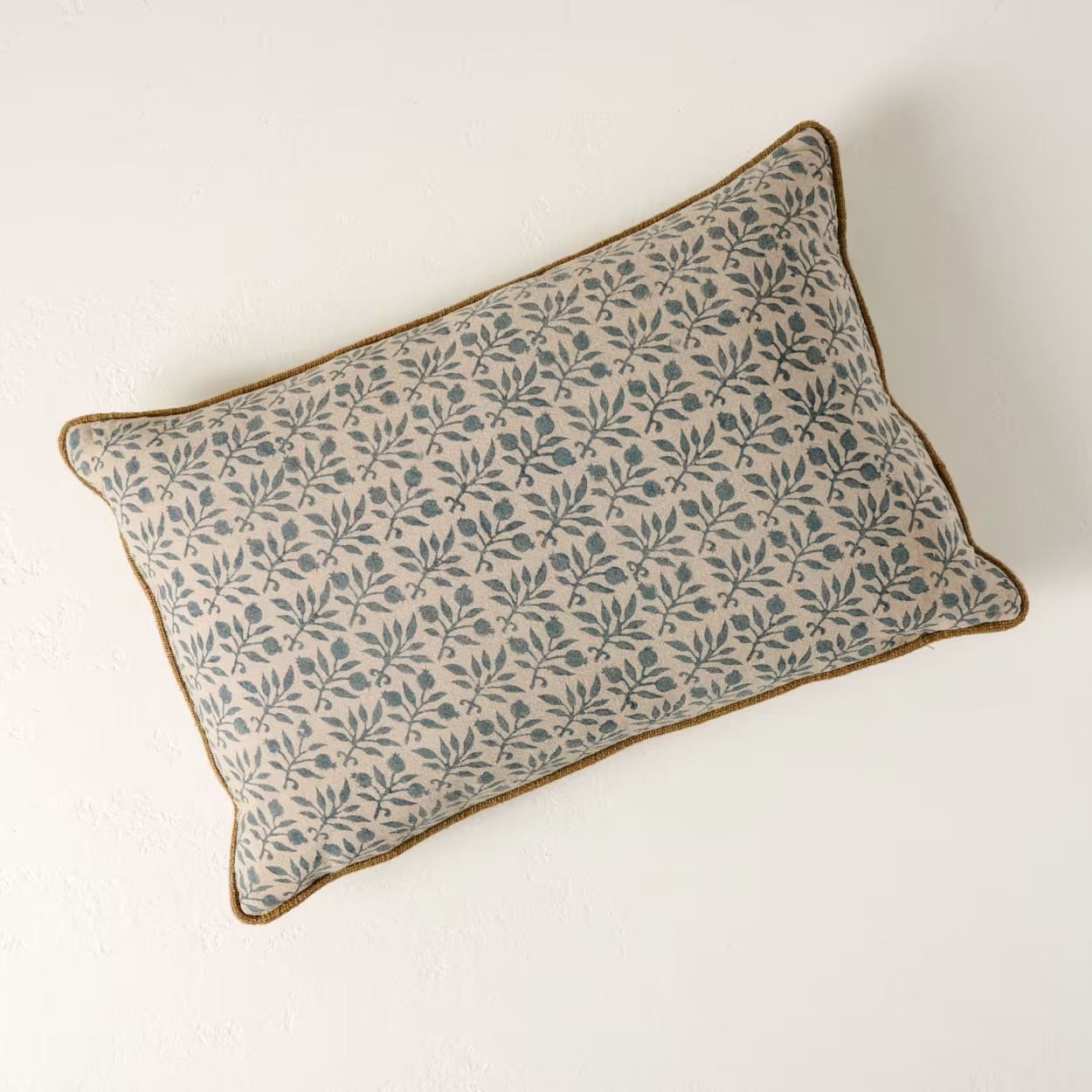 Lucie Floral Printed Lumbar Pillow | Magnolia