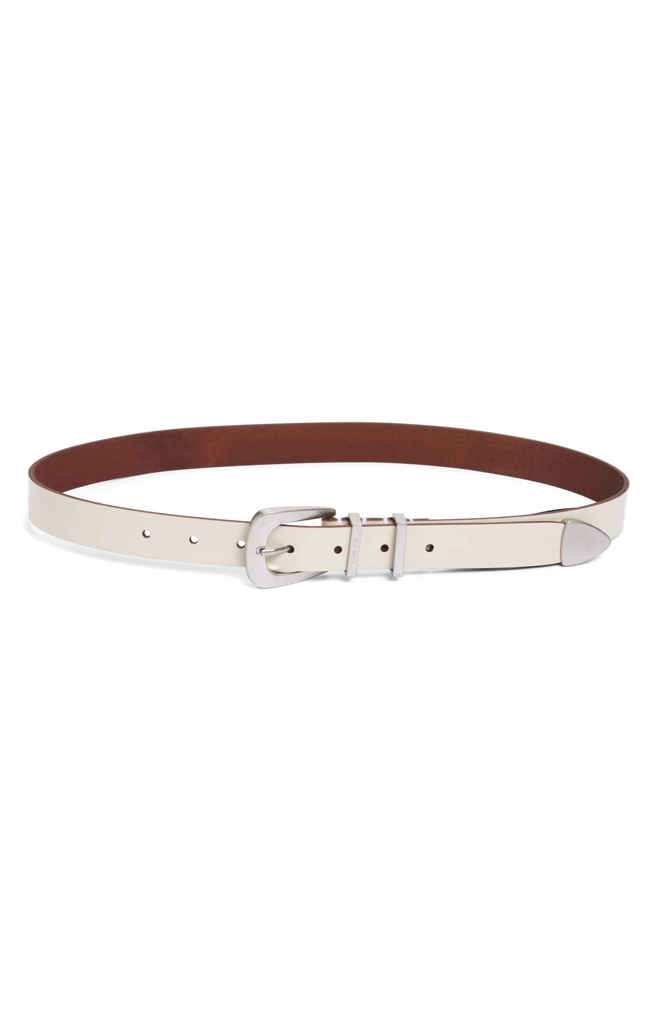 Calfskin Leather Belt (Women) | Nordstrom | Nordstrom