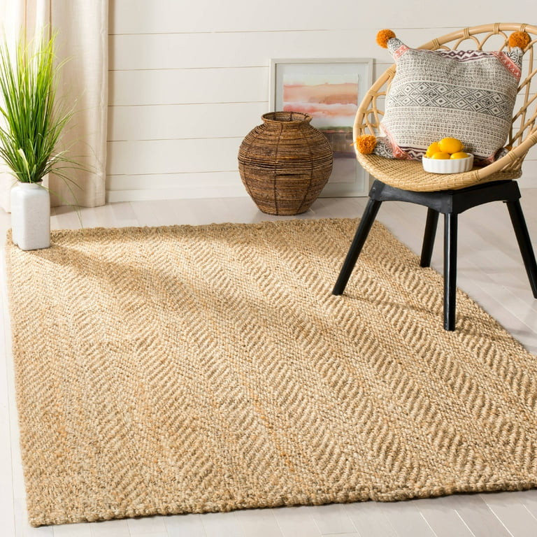 SAFAVIEH Natural Fiber Morley Braided Jute Area Rug, Natural, 9' x 12' | Walmart (US)