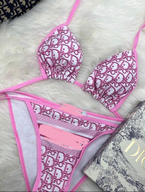 Pink swimwear | Etsy (US)