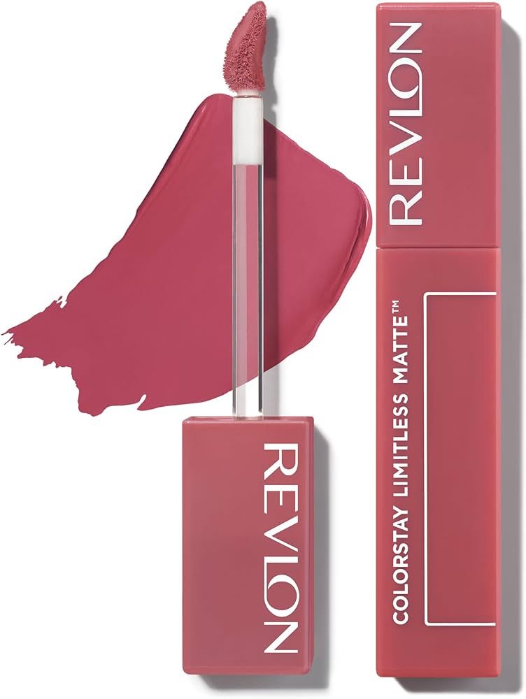 Revlon Lipstick, ColorStay Limitless Matte Liquid Lipstick, Vegan Formula, No-Budge Matte, Longwe... | Amazon (US)