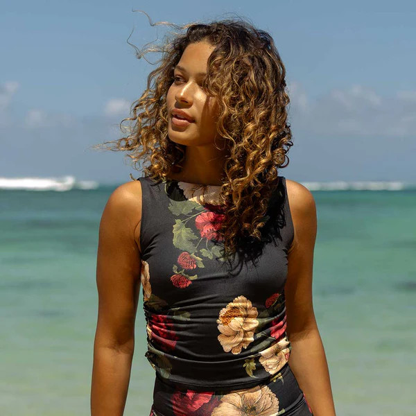 Ruched Crop Top, Victoria | Albion Fit