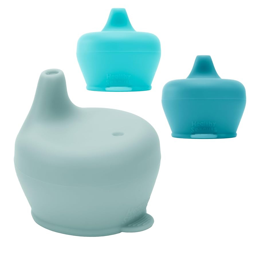 Silicone Sippy Cup Lids - Spill Proof, Fits Any Cup, BPA-Free, Durable & Soft for Babies & Toddle... | Amazon (US)