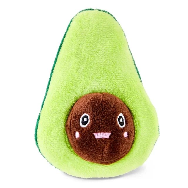 Vibrant Life Avocado Cat 3.14" Plush Toy with Bungee - Walmart.com | Walmart (US)