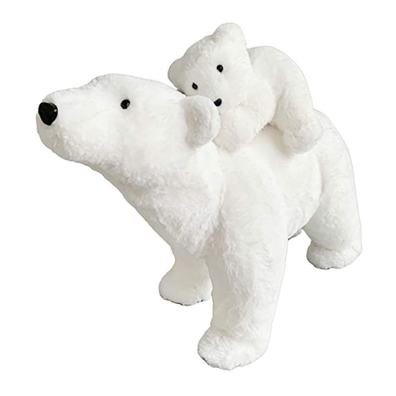 White Fur Bear, 20x16 | At Home