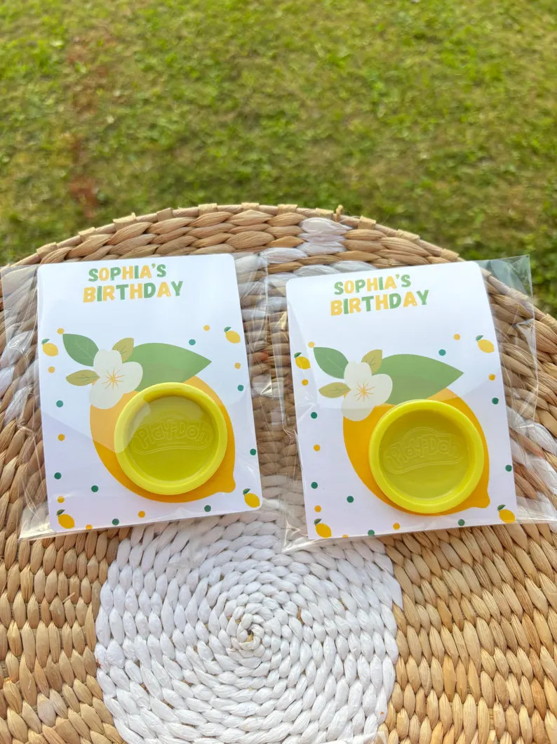 Lemon Party Favors, Non Candy Gift,lemon Party, School Gift, Kids Party Favors,kids Birthday Part... | Etsy (US)
