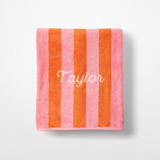Cabana Stripe Towel | Mark and Graham