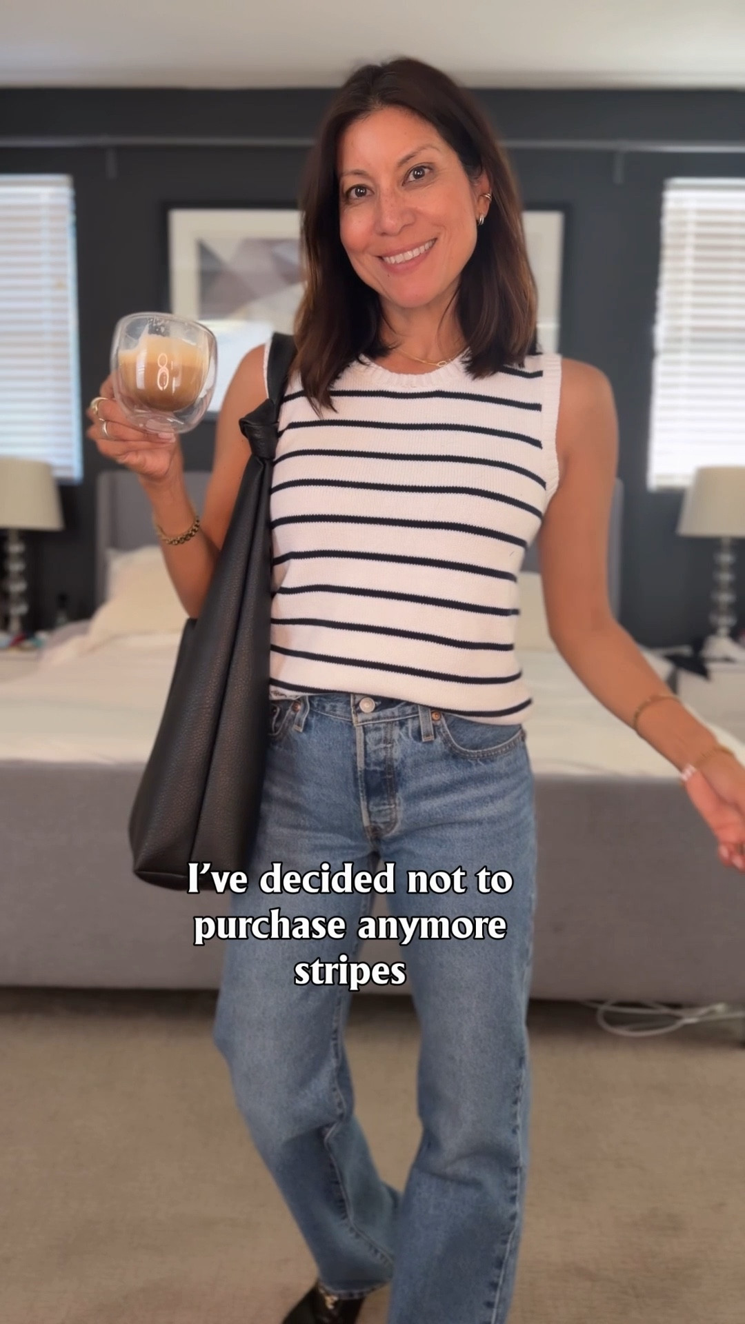 This week… 
I’m sure my husband would like me to stop. 

@levi 501 90’s size 25
@Bloomingdale's US sweater tank size sm
@Anthropologie bag 
Spring outfit 

#LTKootd #LTKOver40 #LTKSeasonal