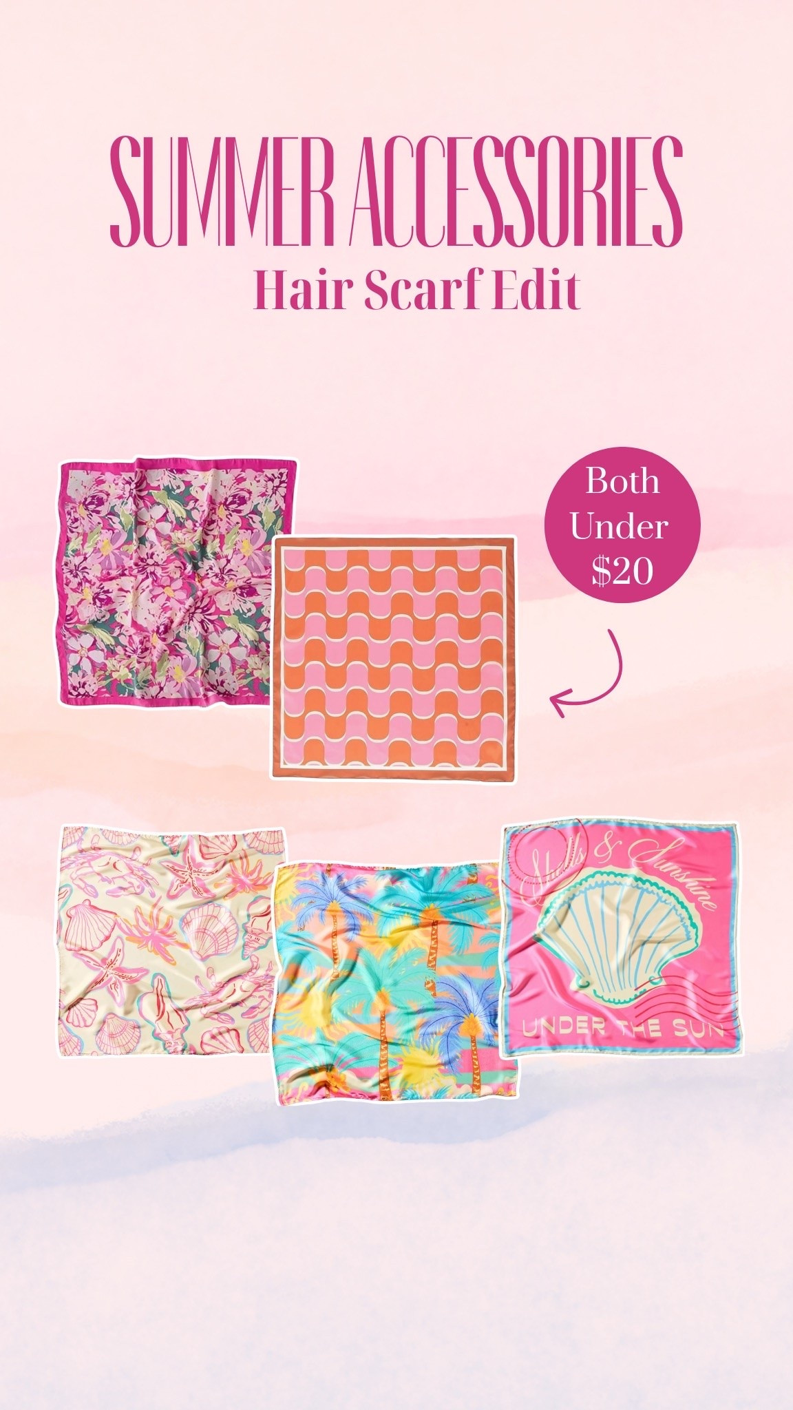 Hair scarves I have been loving! I included a few more affordable options from Amazon 🩷

#LTKootd #LTKSeasonal #LTKTravel