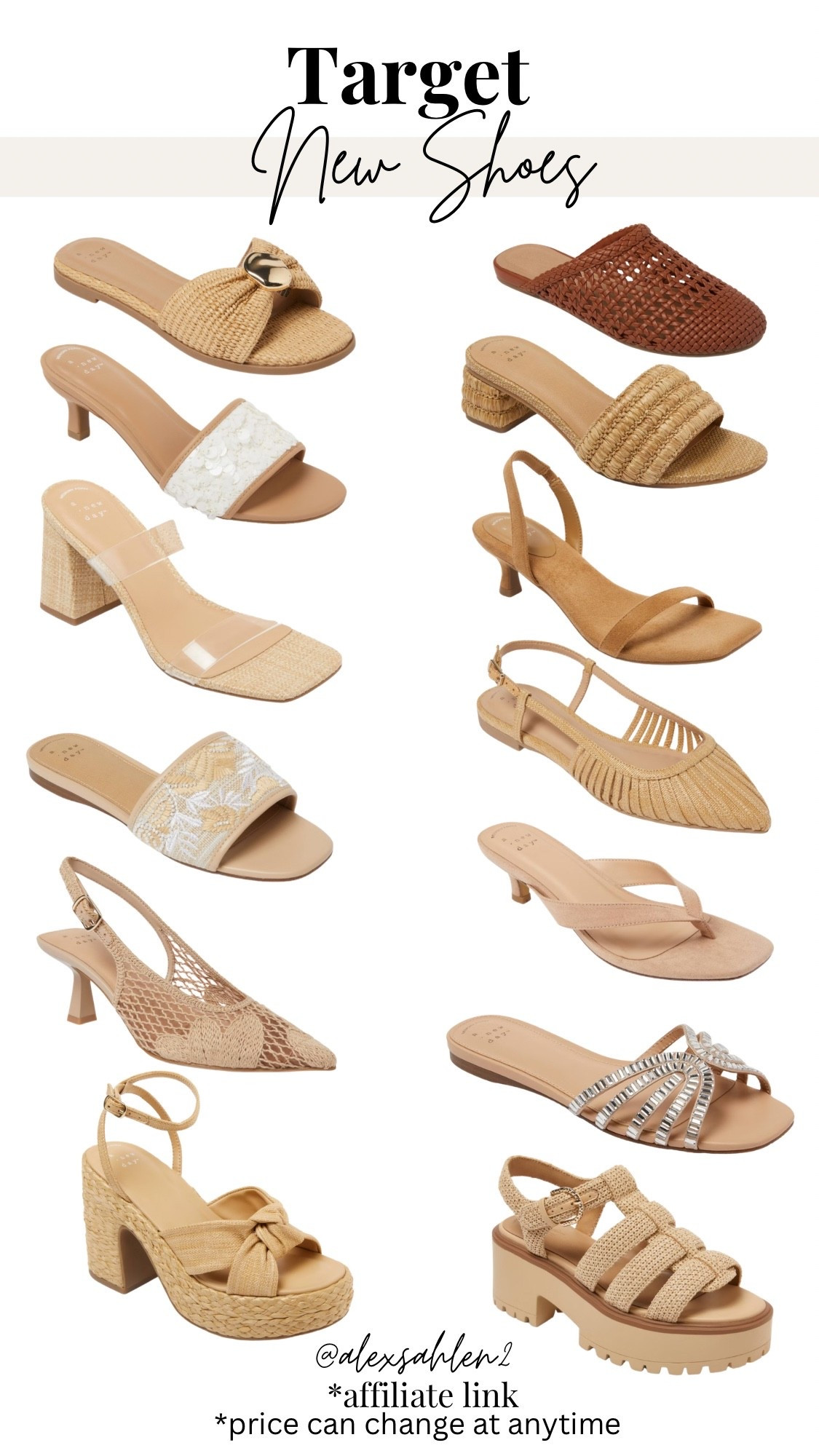 New shoes at Target! Grab your size before they sell out!

Summer shoes, spring shoes, sandals, new at Target, Target shoes, Target sandals, summer sandals, spring shoes, neutral shoes