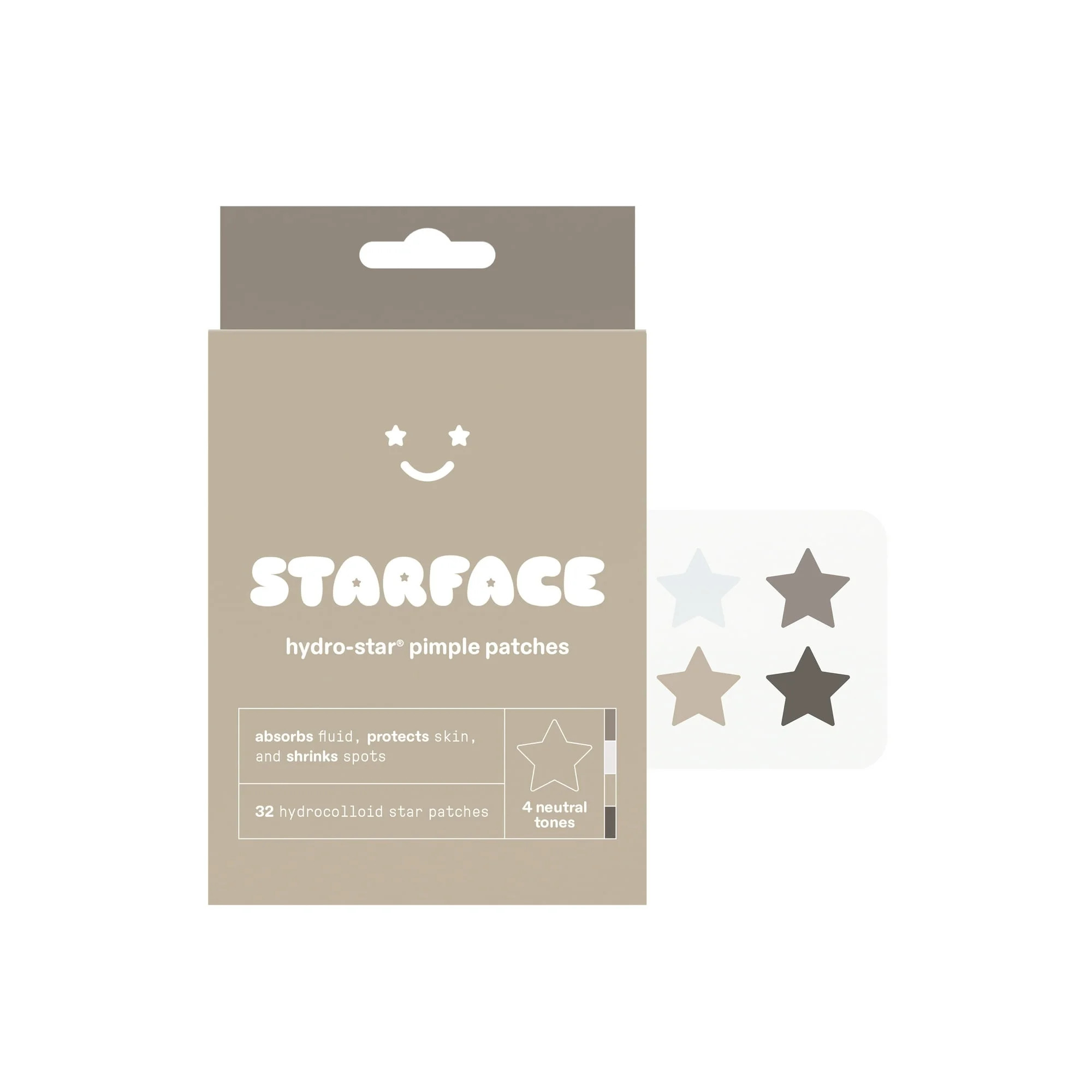 Starface Hydro-Star Earth Pimple Patches - 32ct | Walmart (US)