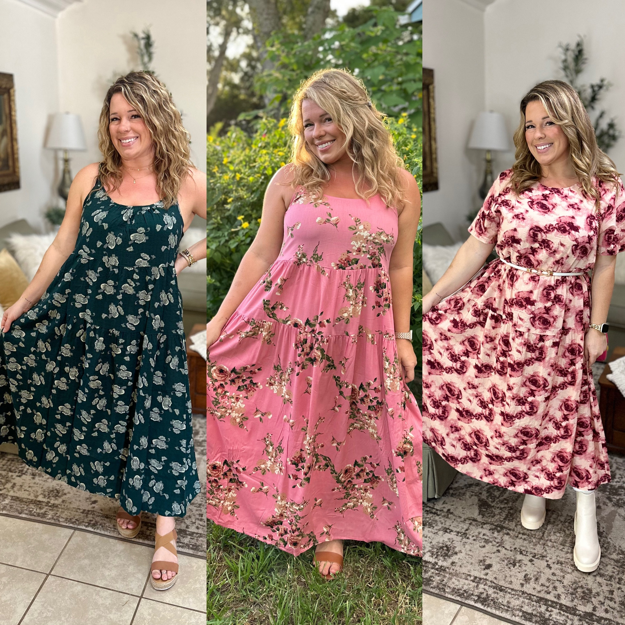 Amazon dresses with super lightweight thin breathable fabric for warm weather.
Order your true size for the best fit.

#LTKfindsunder50 #LTKstyletip #LTKSeasonal