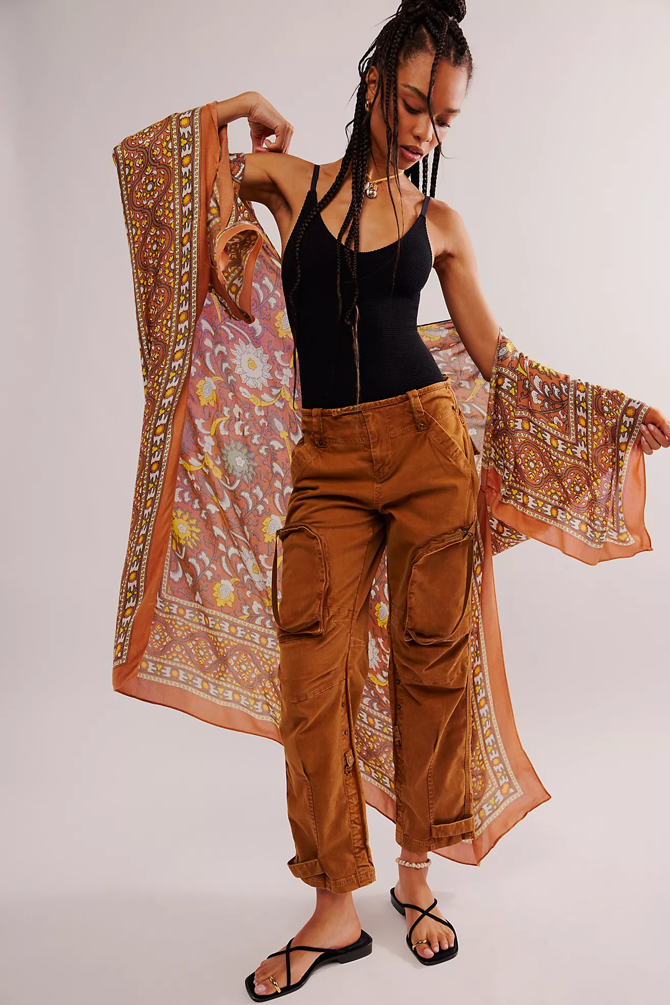 Magic Dance Border Print Kimono | Free People (Global - UK&FR Excluded)