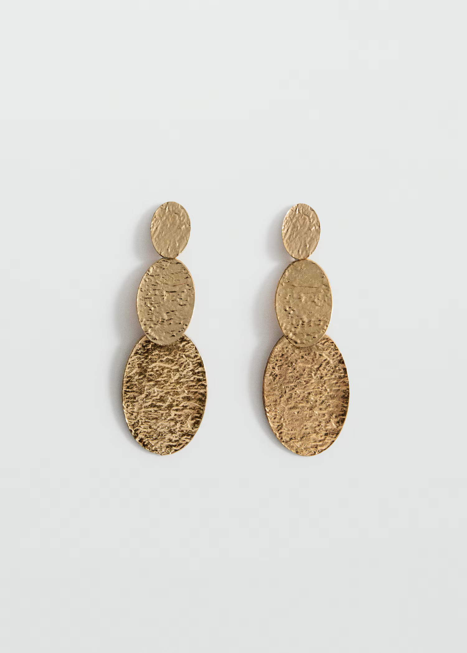 Long textured earrings | Mango (US/MX/AU)