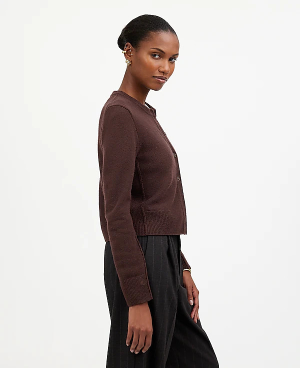 Cashmere Button-Front Cardigan Sweater | Madewell | Madewell