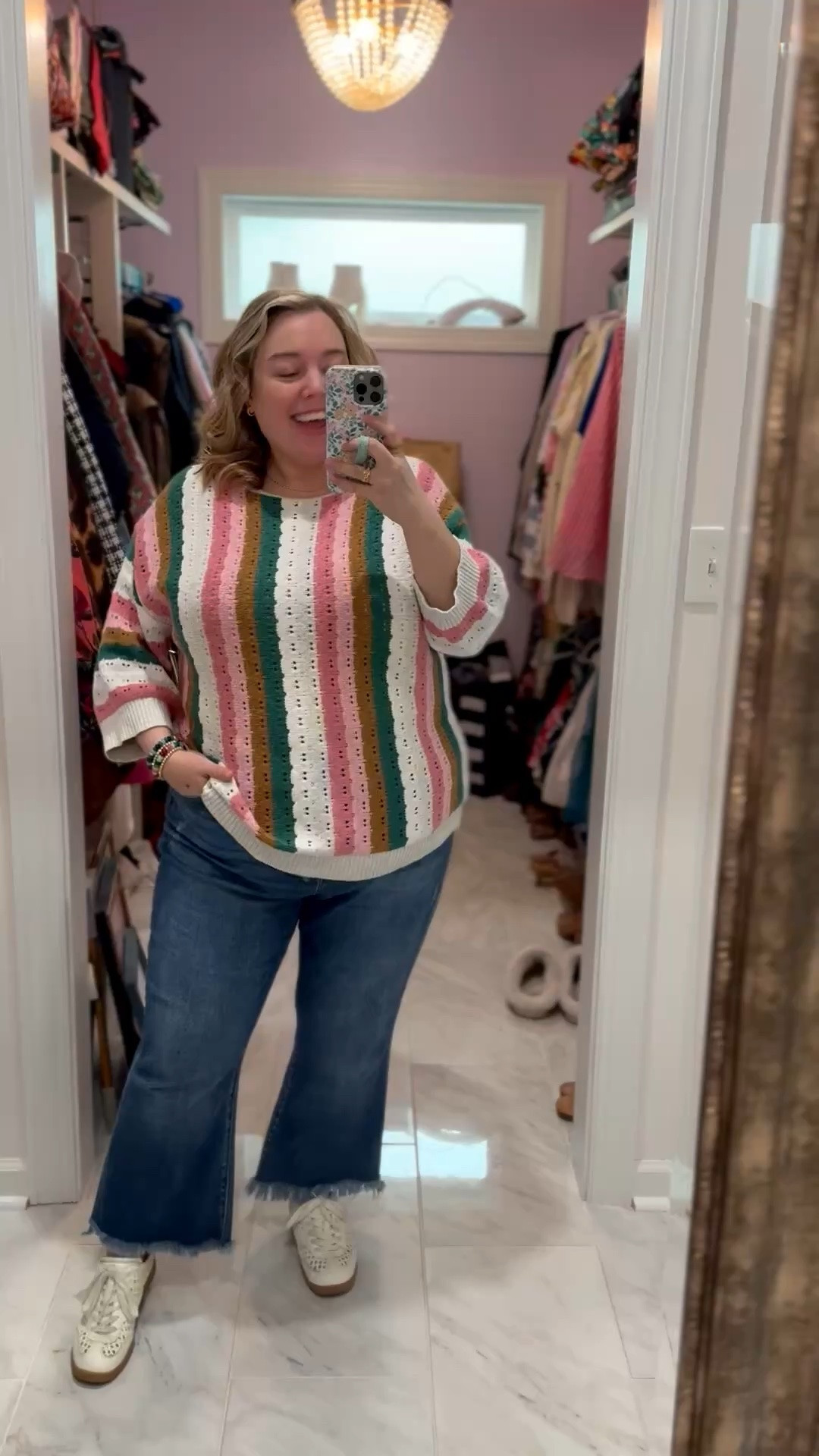 Happy Thursday! You all always love this pretty sweater. The colors are perfect. And Lane Bryant is having a lot of great sales today! 50% off shorts & capris, $15 tees, and 40% off lots of new arrivals 🫶🏼

#LTKootd #LTKPlusSize #LTKSaleAlert