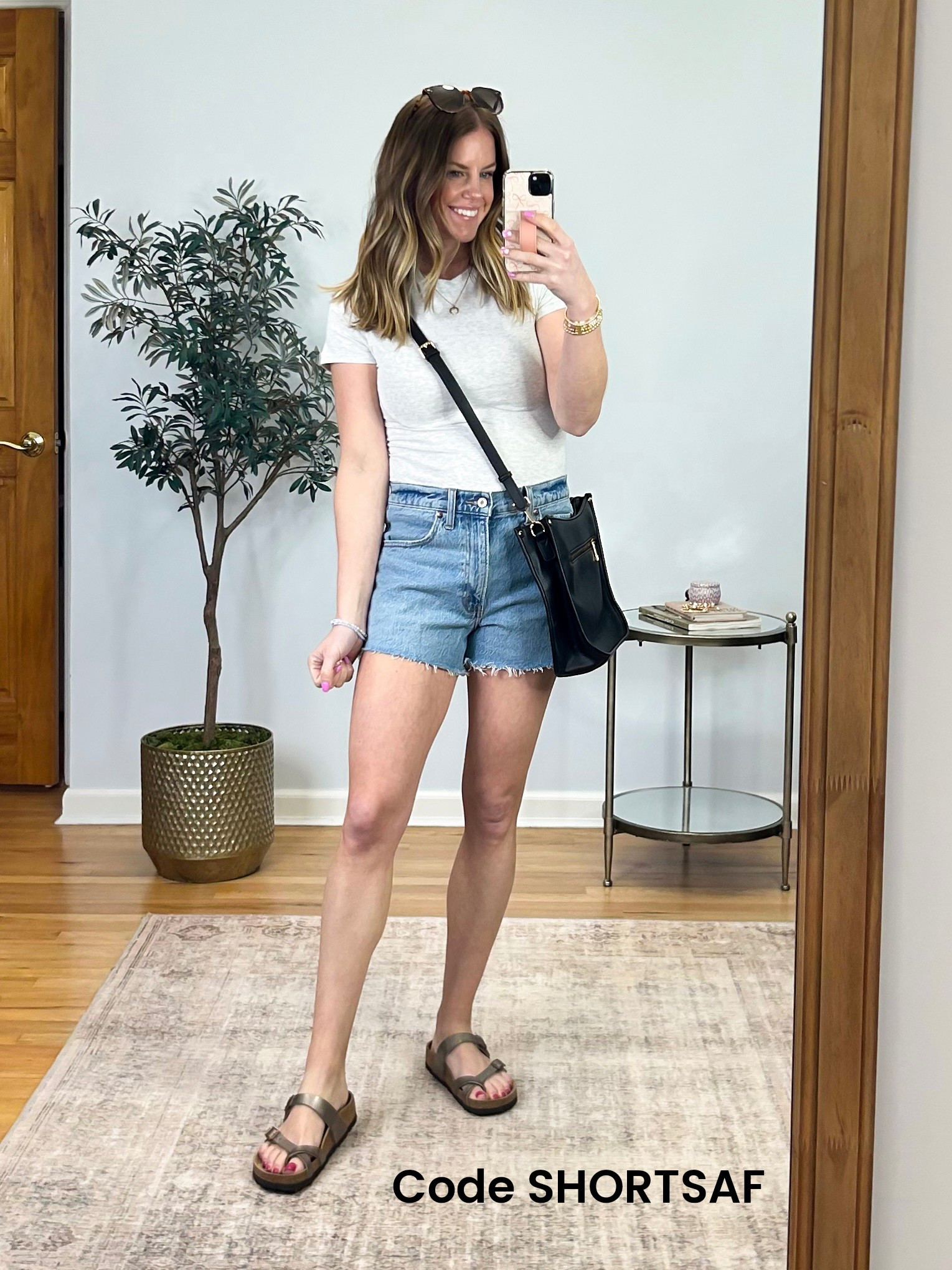 Abercrombie shorts are 30% off plus an additional 15% off with code SHORTSAF  These are the 90s cutoff, longer in length 3.25” inseam which I love! Wearing size 27. Available in a bunch of colors  

#LTKFindsUnder50 #LTKSeasonal #LTKSaleAlert