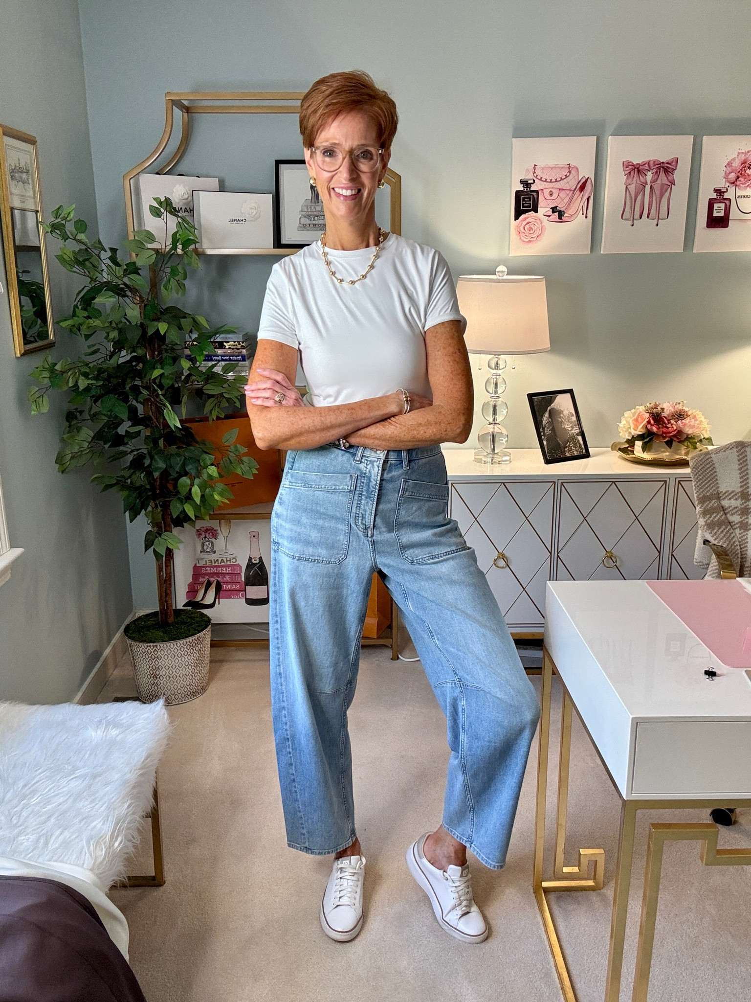 @Spanx 
These jeans surprised me - but in the best way!
They are now one of my favorites!
Size medium tall

#LTKootd #LTKOver40 #LTKTall