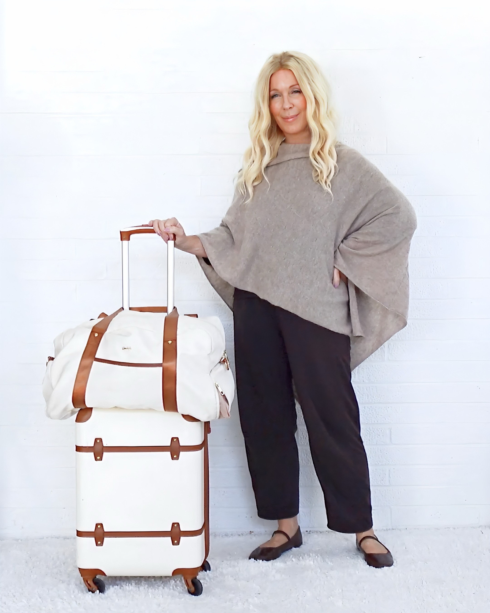 #3 Cashmere Poncho. What Everyone Bought to Modernize Their Fall Wardrobe - Fall outfits women over 50! 
 

 #LTKSeasonal #LTKOver40 #LTKPetite