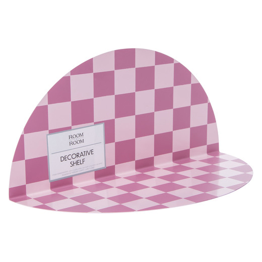 checkered wall shelf 12in x 5.9in | Five Below