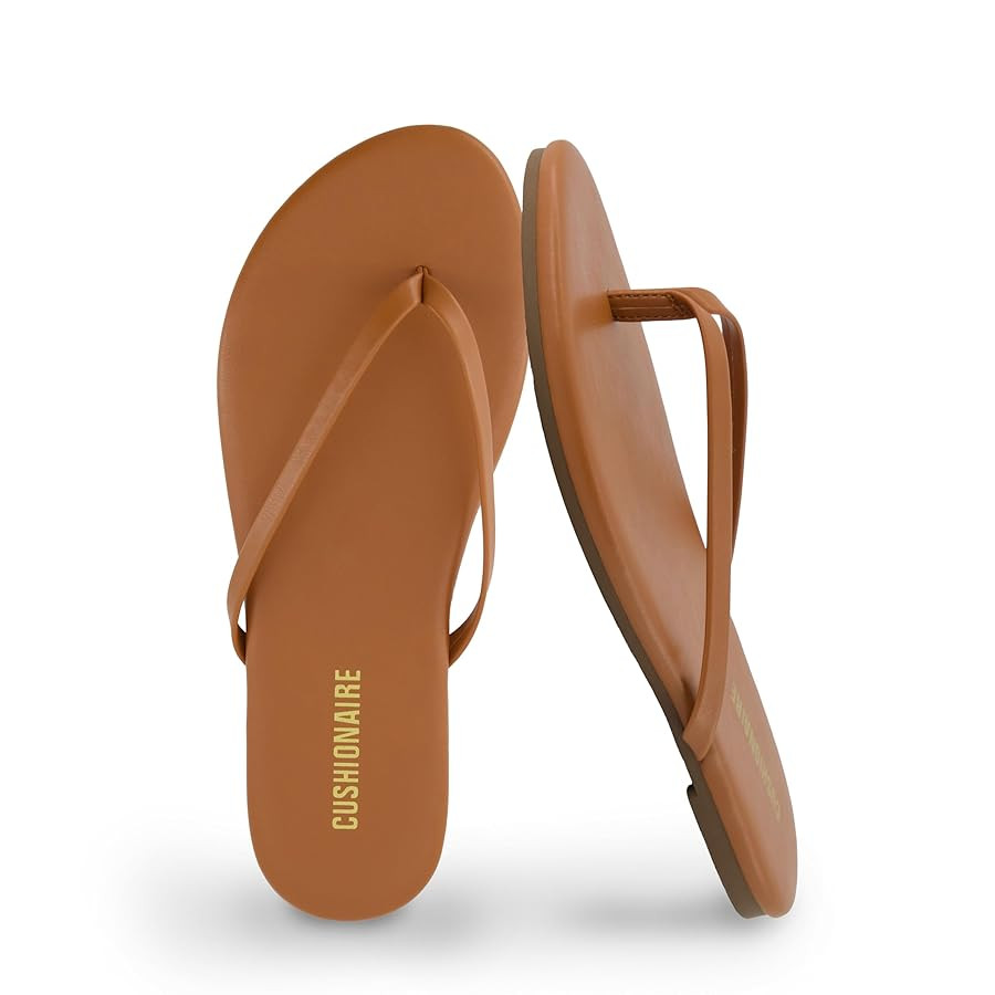 CUSHIONAIRE Cruise Women’s Minimalist Flip Flops – Ultra-Lightweight Summer Sandals with Non-... | Amazon (US)