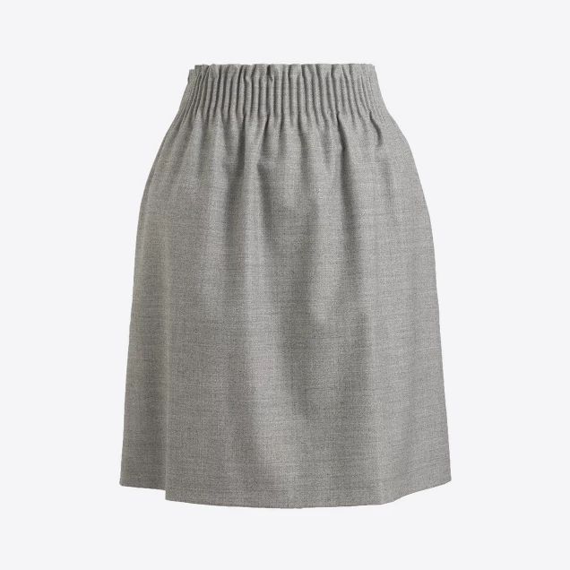 Wool sidewalk skirt | J.Crew Factory