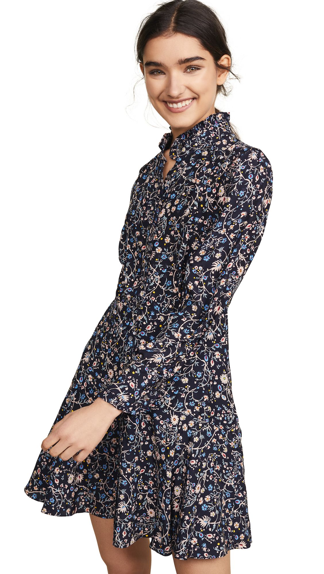 Rebecca Taylor Long Sleeve Vivianna Dress | Shopbop