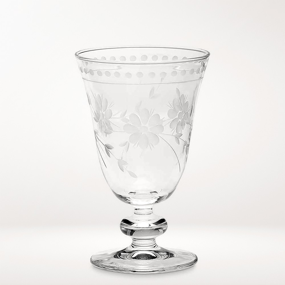Vintage Etched Goblets, 9-oz | Williams-Sonoma