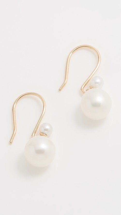 Mizuki 14k Freshwater Pearl Earrings | SHOPBOP | Shopbop