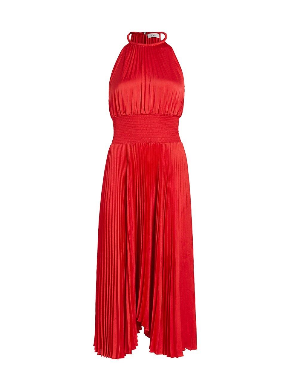 Renzo II Asymmetric Pleated Midi-Dress | Saks Fifth Avenue