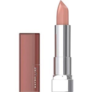 Maybelline Color Sensational Lipstick, Lip Makeup, Cream Finish, Hydrating Lipstick, Nude Lust, N... | Amazon (US)