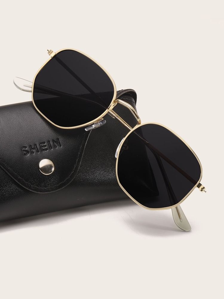 Men Metal Frame Sunglasses | SHEIN